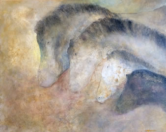 Il était une fois, peinture de Catherine Alric