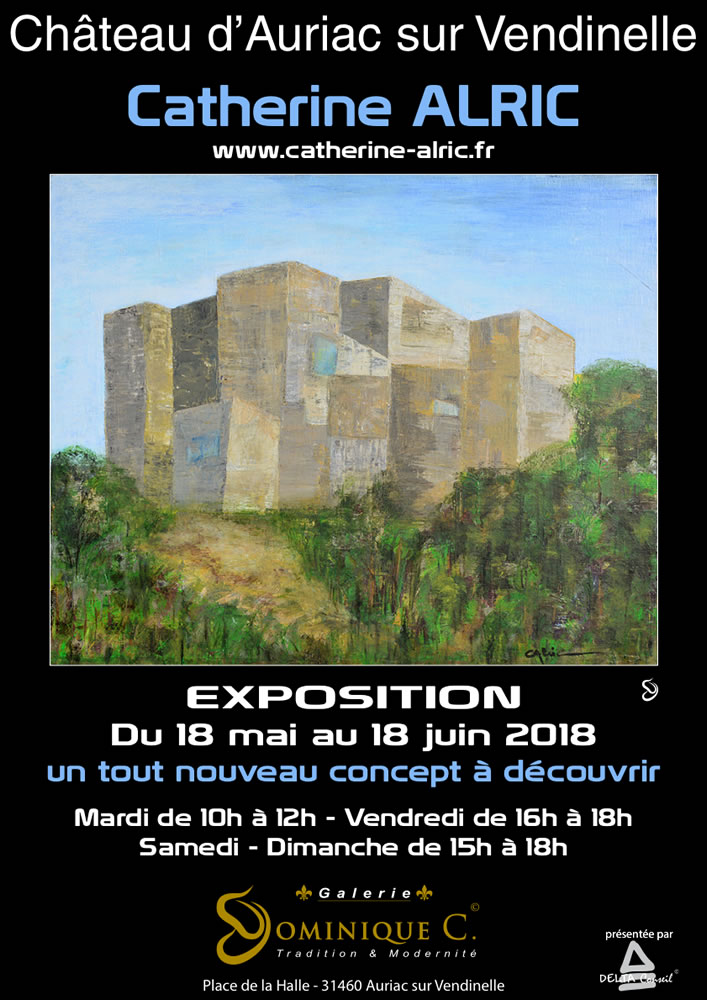 affiche exposition Catherine Alric
